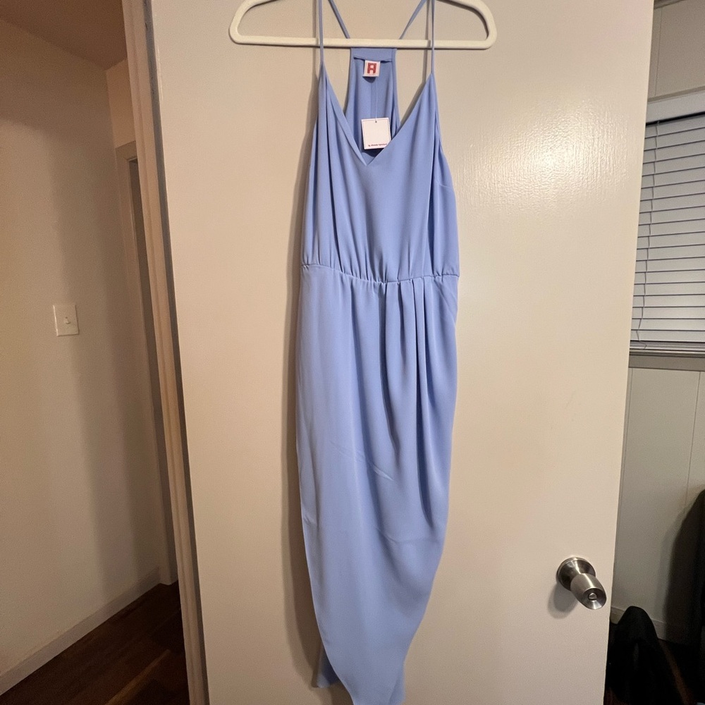 A by Amanda V-Neck Razorback Dress - Picture 2 of 2